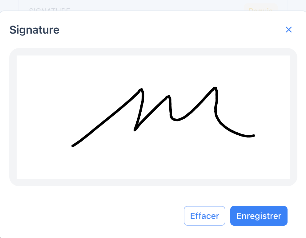Modal signature