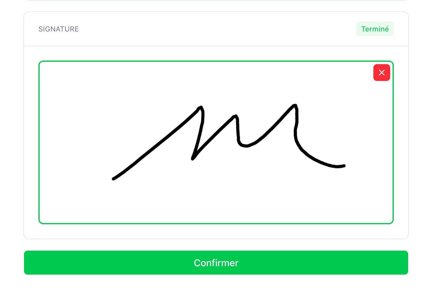 Confirmer